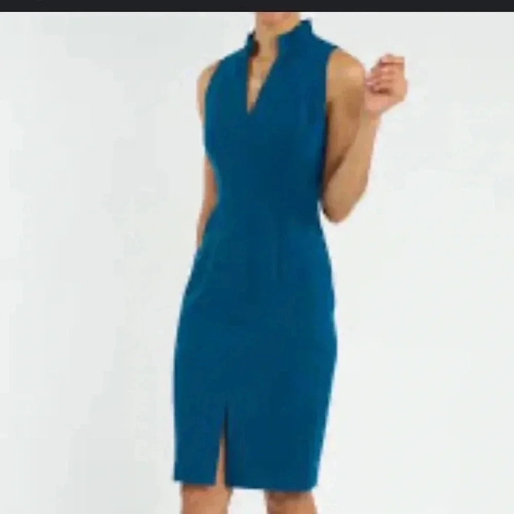 BLACK‎ HALO V-Neck Knee-Length Dress size 14
